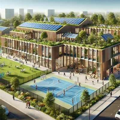 AGORA ALTYN rénovation école